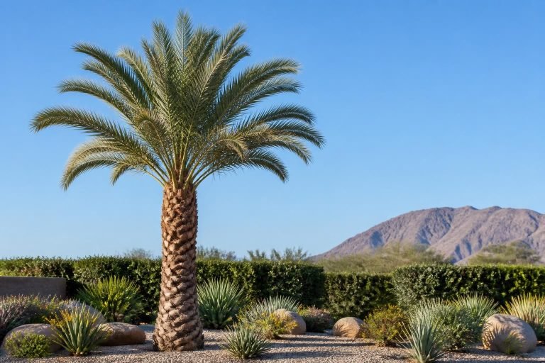 Palm Tree Trimming